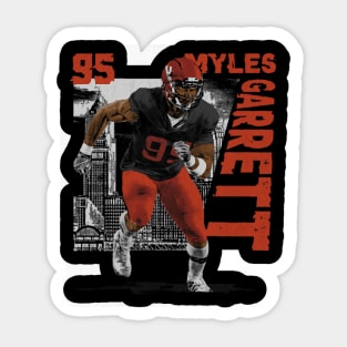 Myles Garrett Cleveland Player Name Sticker